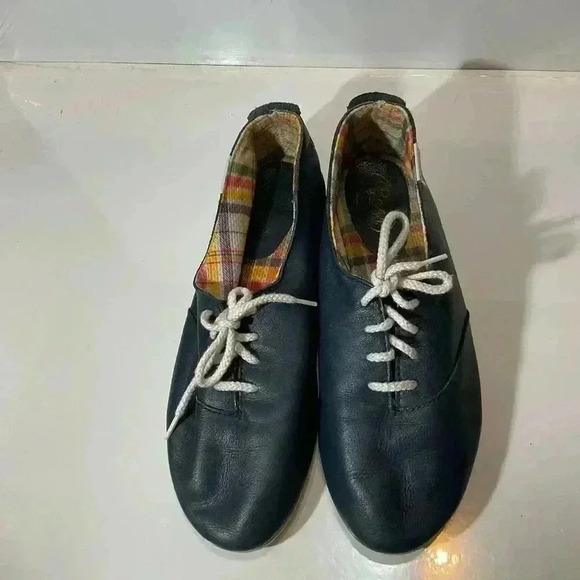 Bass blue leather shoes size 8.5 - Picture 1 of 8